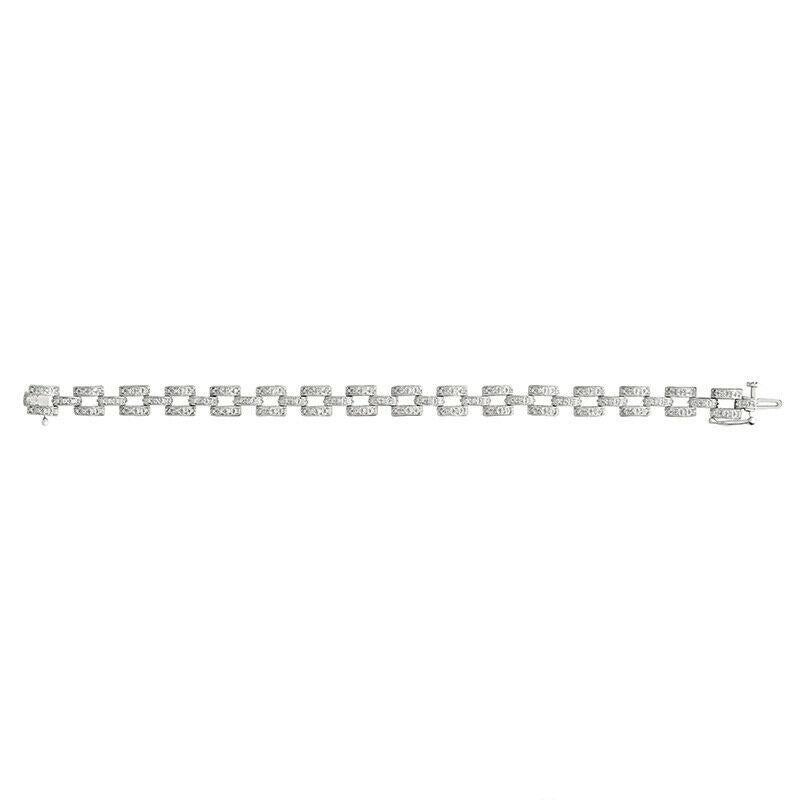 1.25 Carat Natural Diamond Bracelet G SI 14K White Gold

100% Natural Diamonds, Not Enhanced in any way Round Cut Diamond Bracelet 
1.25CT
G-H 
SI  
14K White Gold,  Pave,   12.1 grams
7 inches in length, 1/4 inch in width
176 diamonds

 B5743WD
ALL