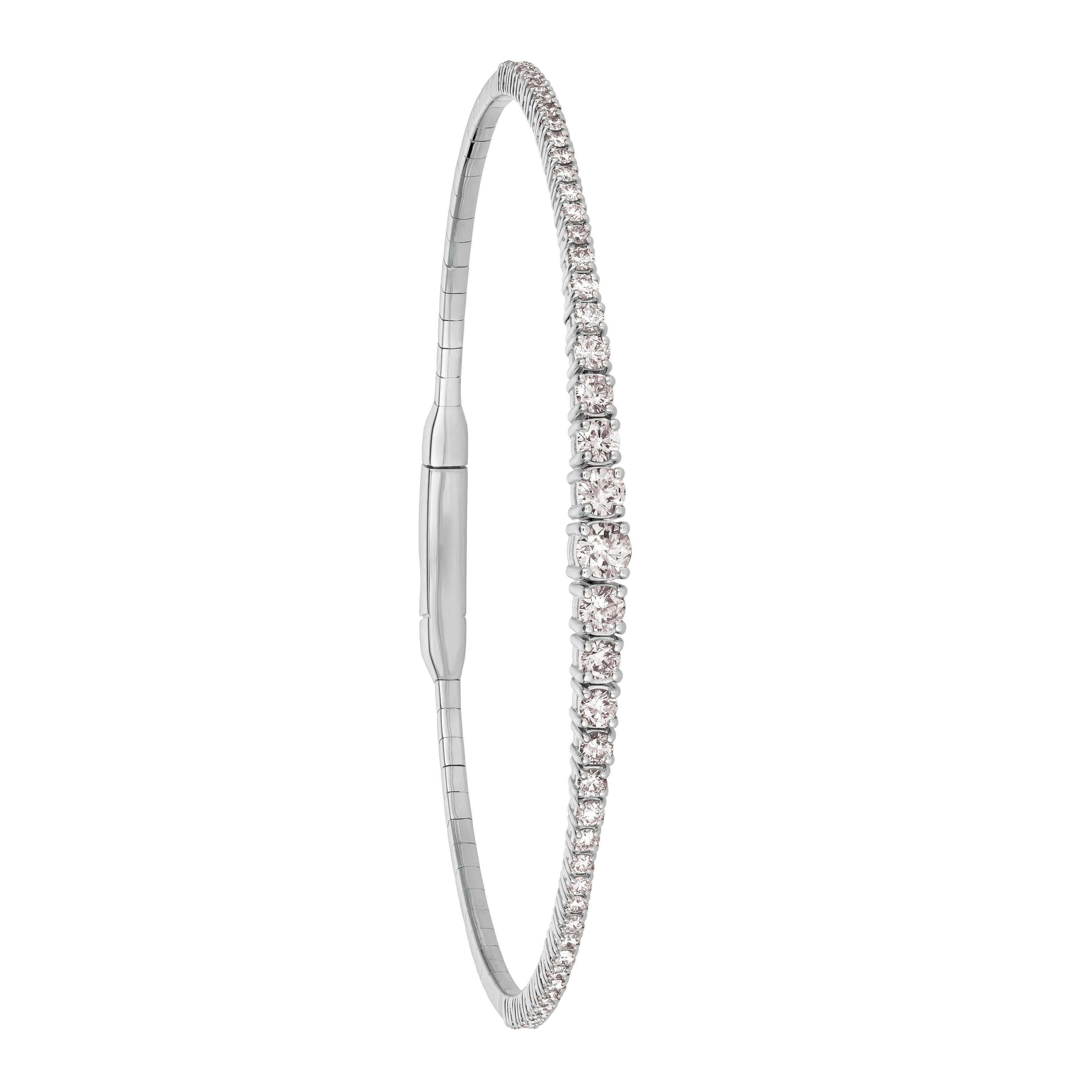 diamond flexible bracelets