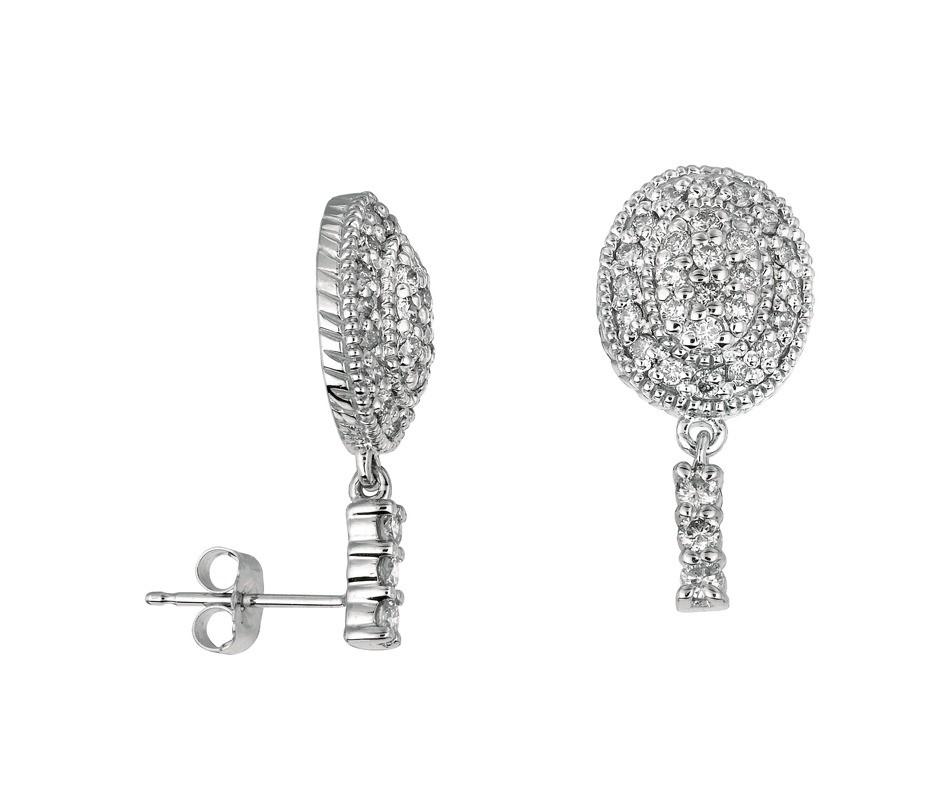 
1.25 Carat Natural Diamond Earrings G SI 14K White Gold

    100% Natural, Not Enhanced in any way Round Cut Diamond Earrings
    1.25CT
    G-H 
    SI  
    14K White Gold  5.60 grams, Pave style 
    7/8 inch in height, 3/8 inch in width
    58