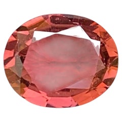 1.25 Carat Natural Loose Brown Color Spinel Stone Oval Cut Burmese Gemstone (pierre précieuse birmane)