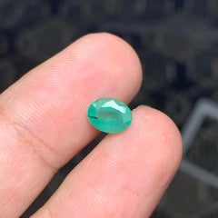1.25 Carat Natural Loose Emerald From Zambian Mine