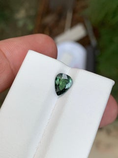 1.25 Carat Natural Loose Sapphire Pear Shape Gemstone From Madagascar