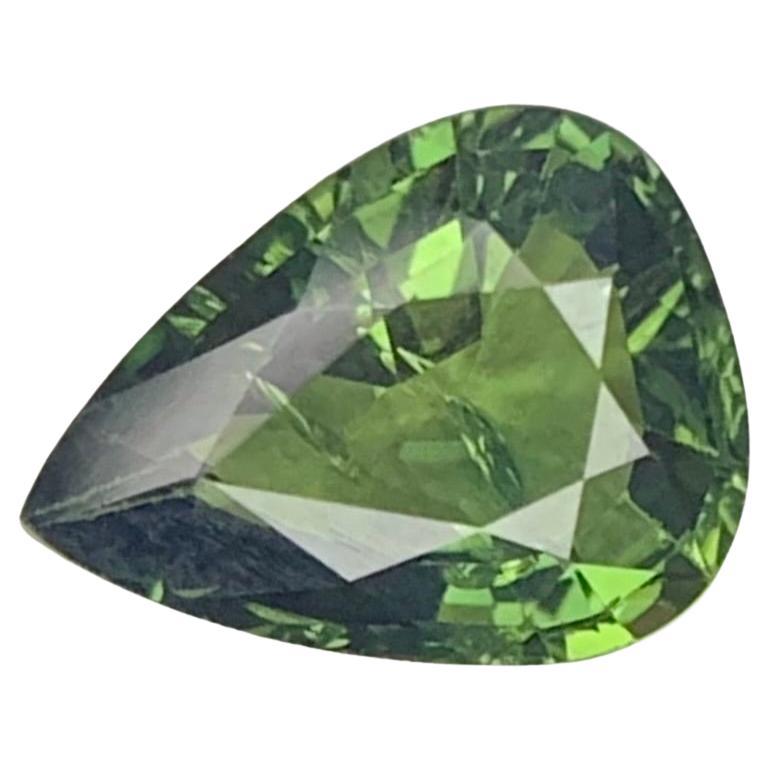 1.25 Carat Natural Loose Sapphire Pear Shape Gemstone From Madagascar For Sale