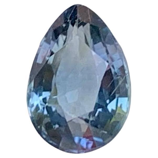 1,25 Karat Natürlicher Lose Teal Sapphire Stein Birnenschliff Sri Lankanischer Edelstein