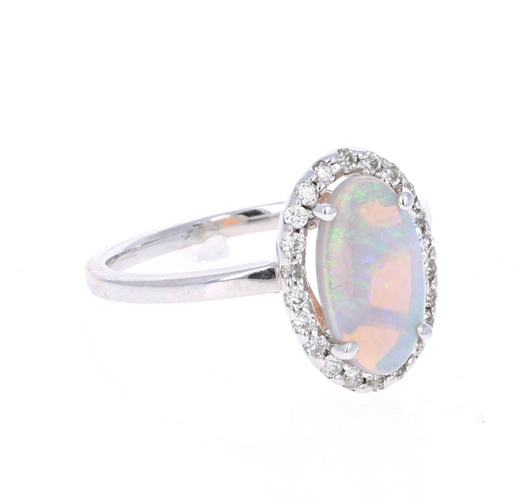 1.25 carat oval diamond ring