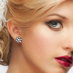 1,25 Karat Diamant-Ohrstecker im Rosenschliff