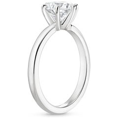 1.25 Carat Round Diamond 6-Prong Ring in 14k White Gold