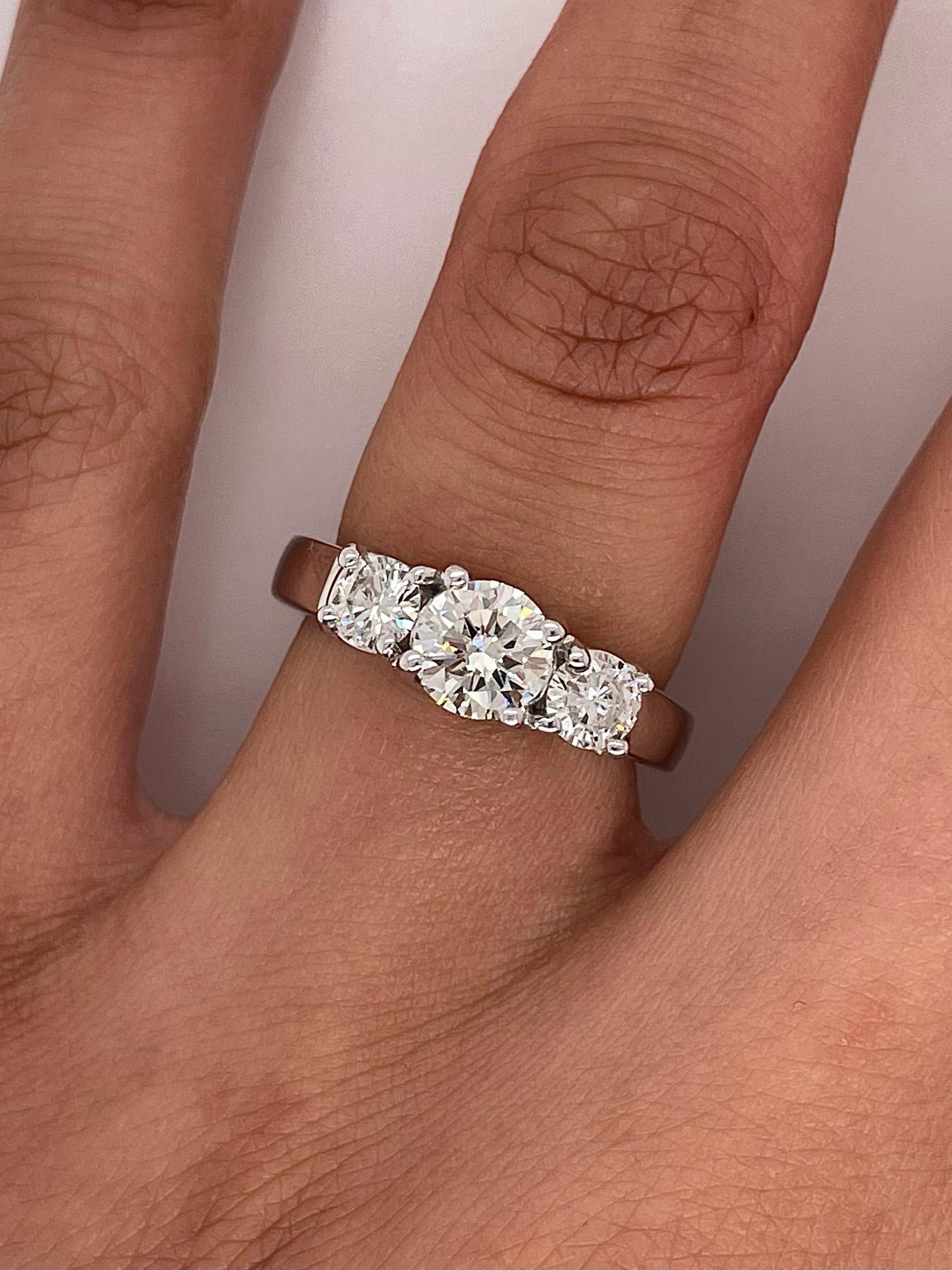 3 stone diamond ring price