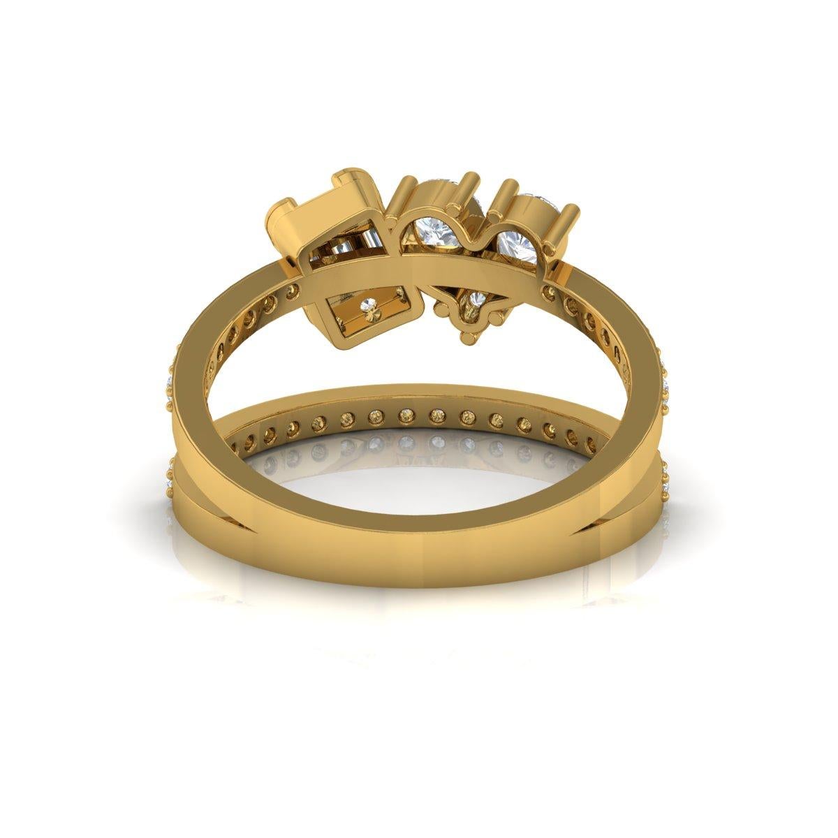 average engagement ring carat