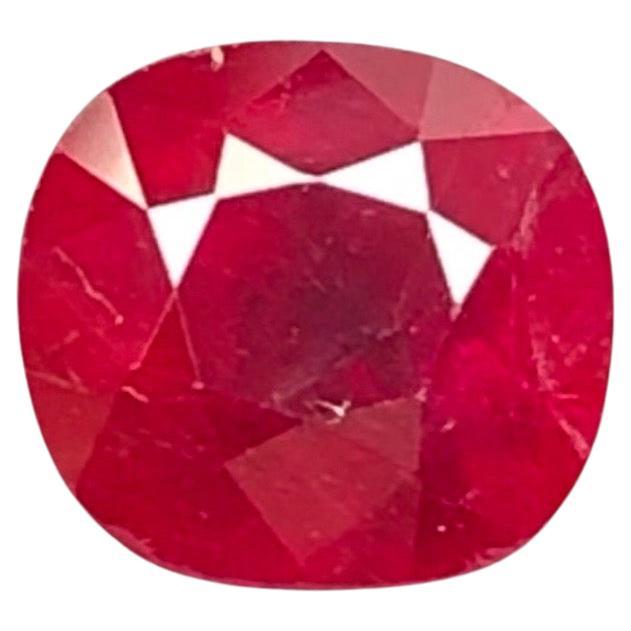 1,25 Ct AIGS Certified Natural Burma Ruby Unheated Pigeon Blood Farbe Auge sauber im Angebot