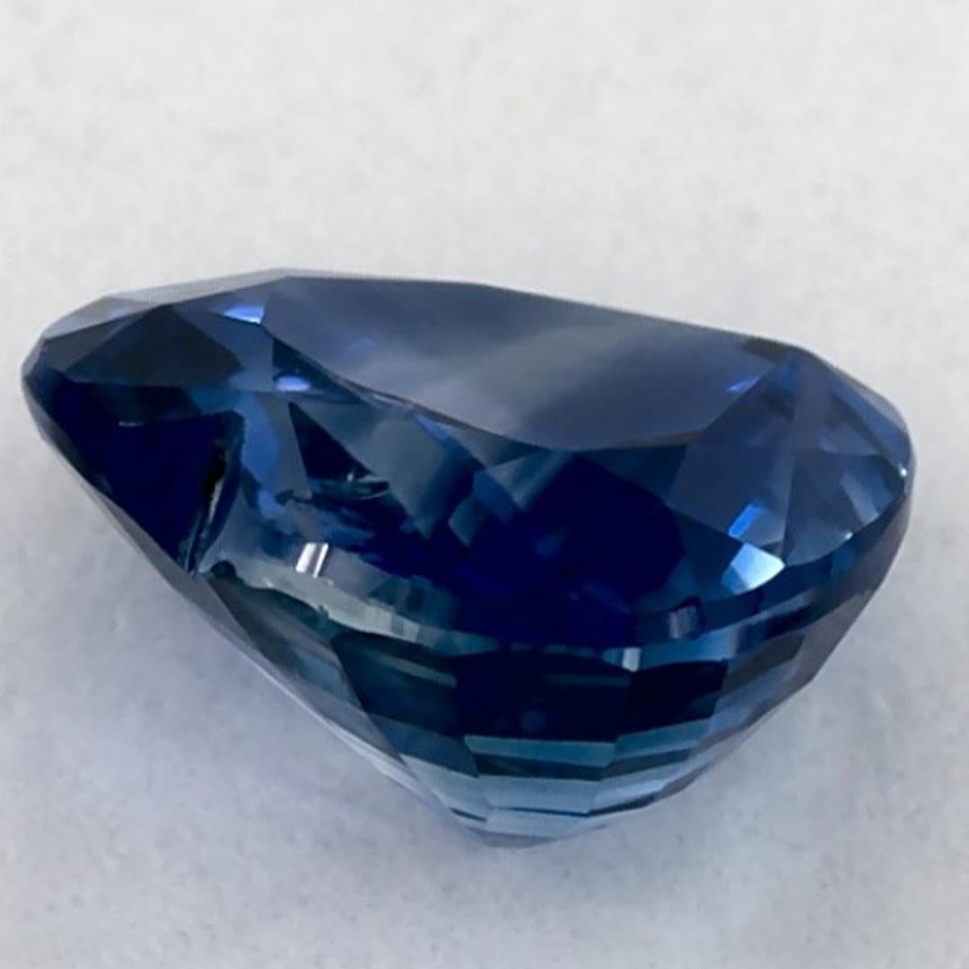 1.25 qt Zafiro Azul Corazón Gema Suelta en Nuevo estado para la venta en Fort Lee, NJ