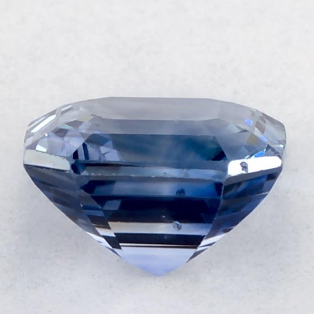 Pierre précieuse taille octogonale saphir bleu 1.25 carat Neuf - En vente à Fort Lee, NJ