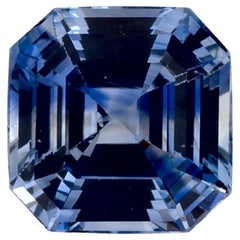 1.25 Ct Blue Sapphire Octagon Cut Loose Gemstone
