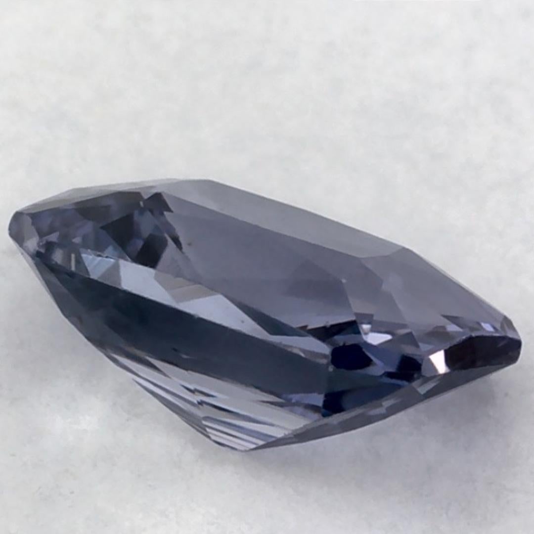 1.25 carati di zaffiro blu ottagonale sfuso in vendita 1