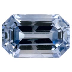 1.25 Carat Blue Sapphire Octagon Loose Gemstone
