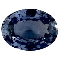 1.25 Ct Blue Sapphire Oval Loose Gemstone