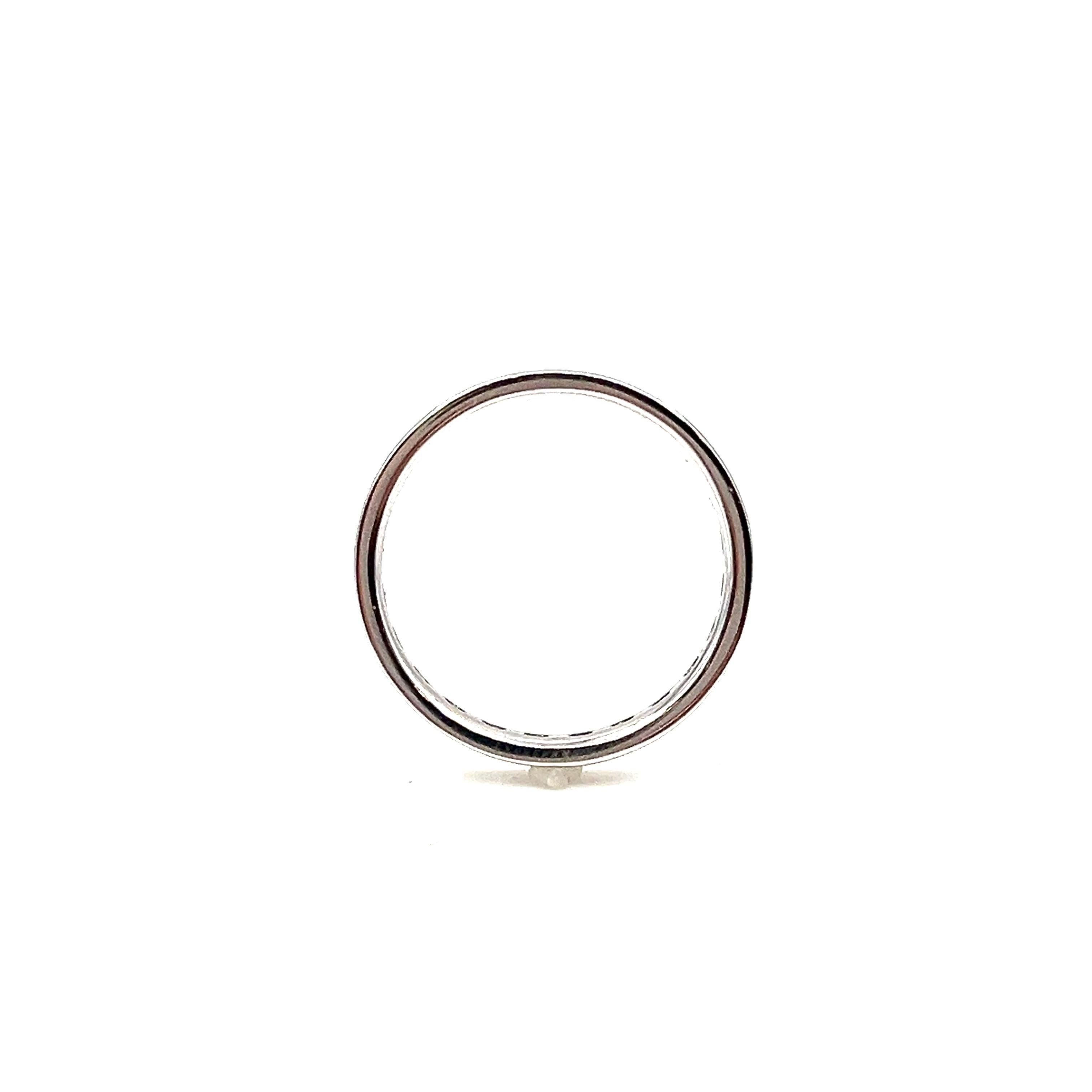 Round Cut 1.25 ct Diamond Eternity Ring For Sale