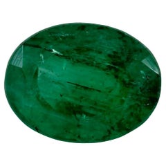 1.25 Ct Emerald Oval Loose Gemstone (pierre précieuse en vrac)