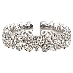 1.25 ct Flower Shape Diamond Band