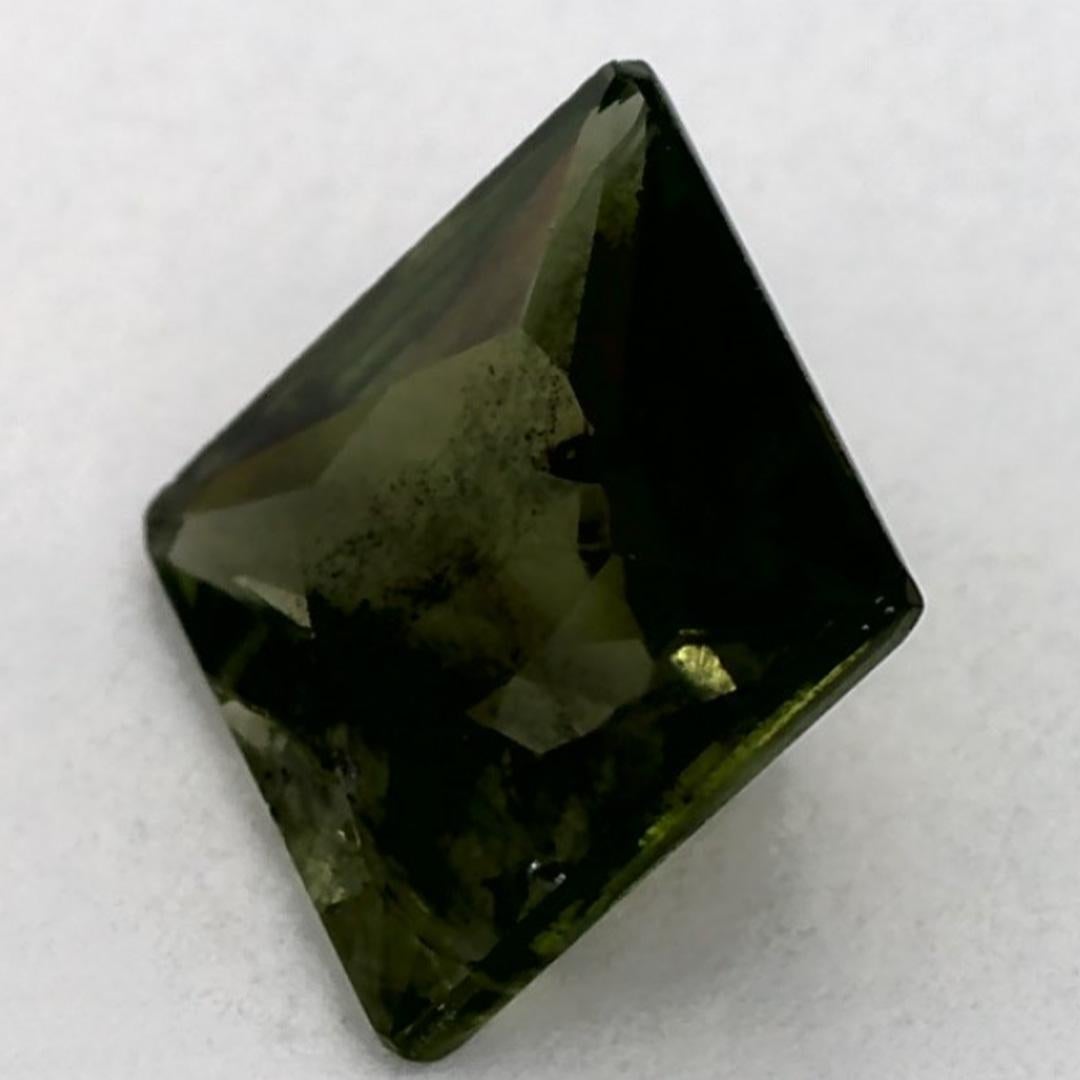 1.25 qt Zafiro Verde Princesa Gema Suelta Corte princesa en venta