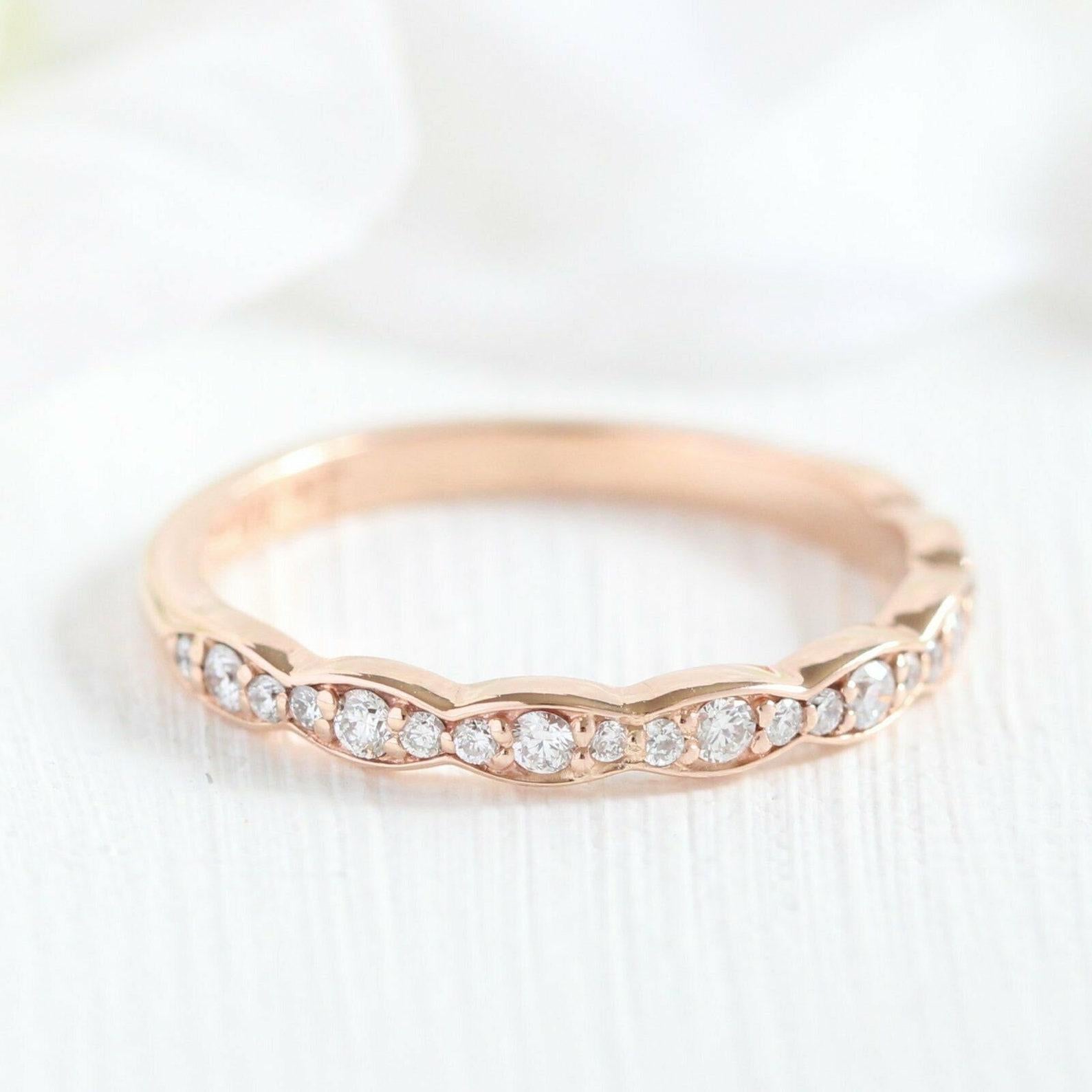 Anillo de compromiso con flor de moissanita de 1,25 quilates, plata de ley 925, regalo para ella. en venta 1