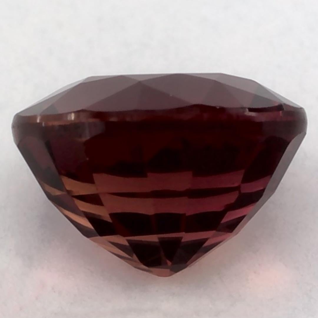 1.25 Ct Ruby Round Loose Gemstone In New Condition For Sale In Fort Lee, NJ