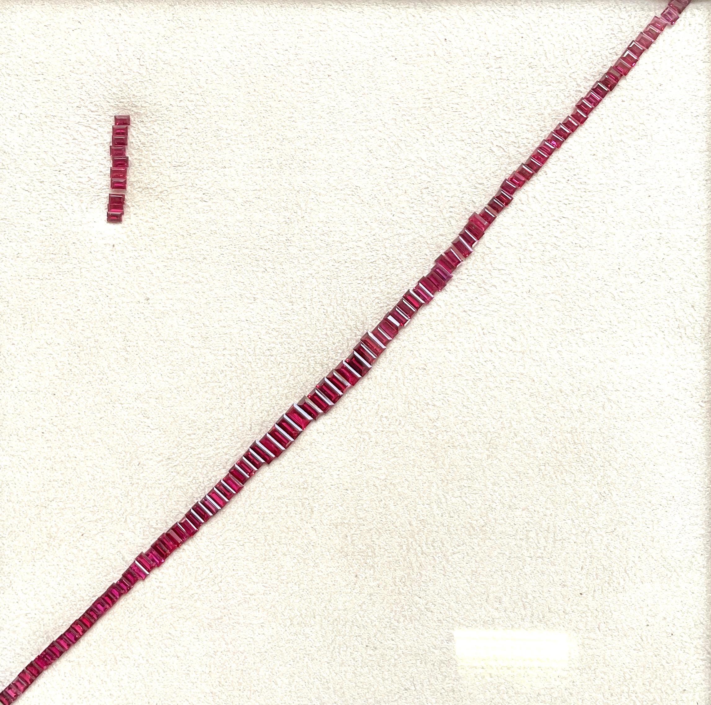 12,50 Quilates Rubí de Mozambique Baguette Piedra tallada sin calor 104 Piezas gema natural

Peso: 12,50 quilates
Tamaño: de 1,5x2,5 a 2x5 MM
Piezas: 104
Forma: baguette
