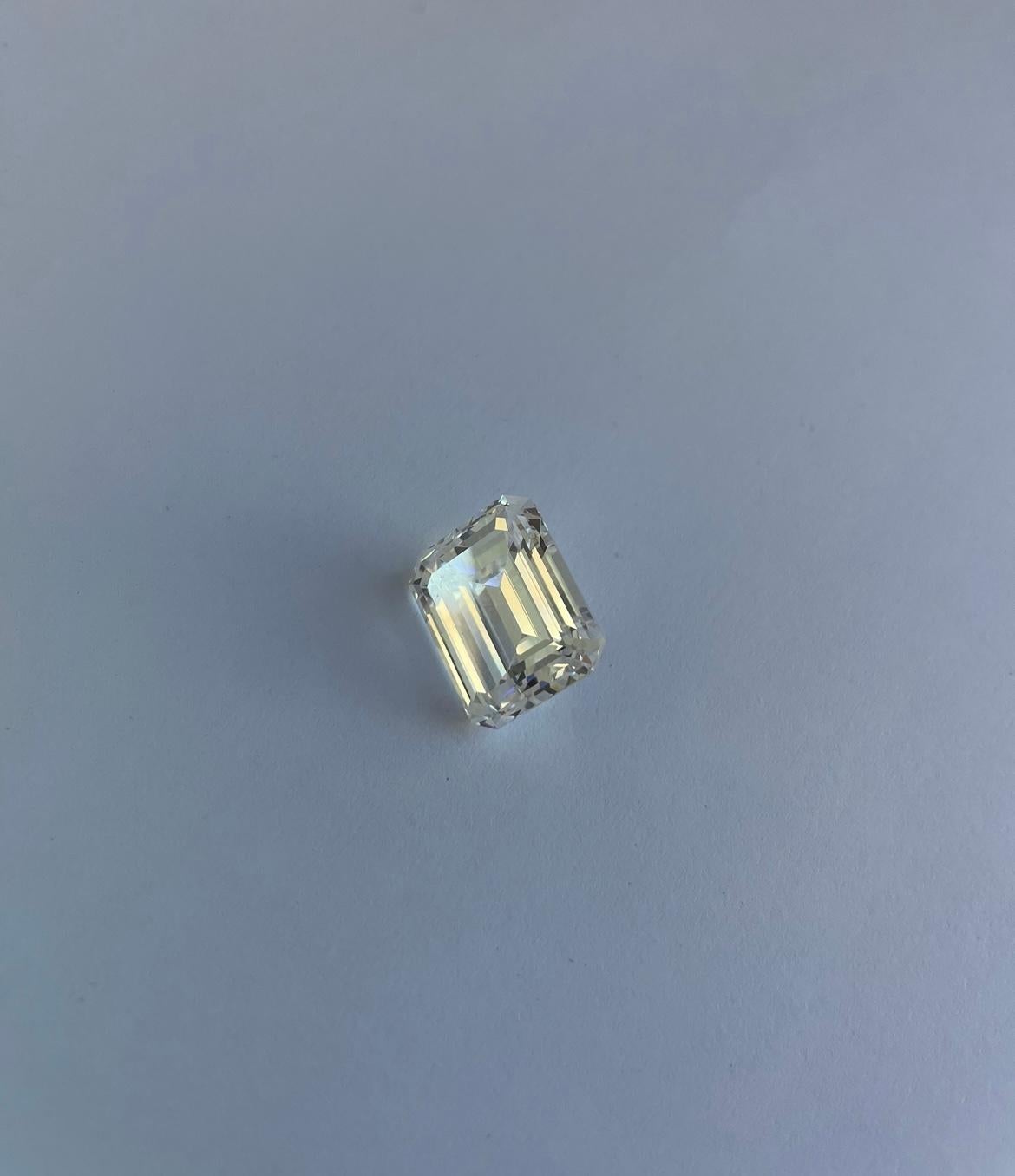 12,50 Karat Diamant im Smaragdschliff GIA-zertifiziert im Angebot 1