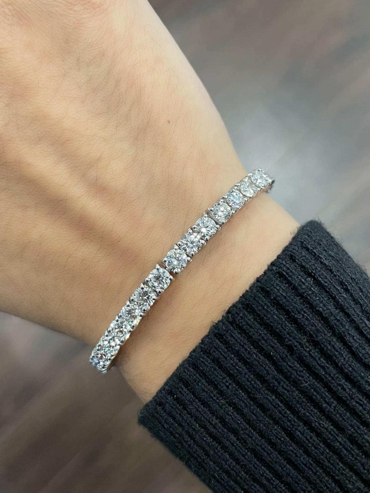 tennis bracelet 12 carat