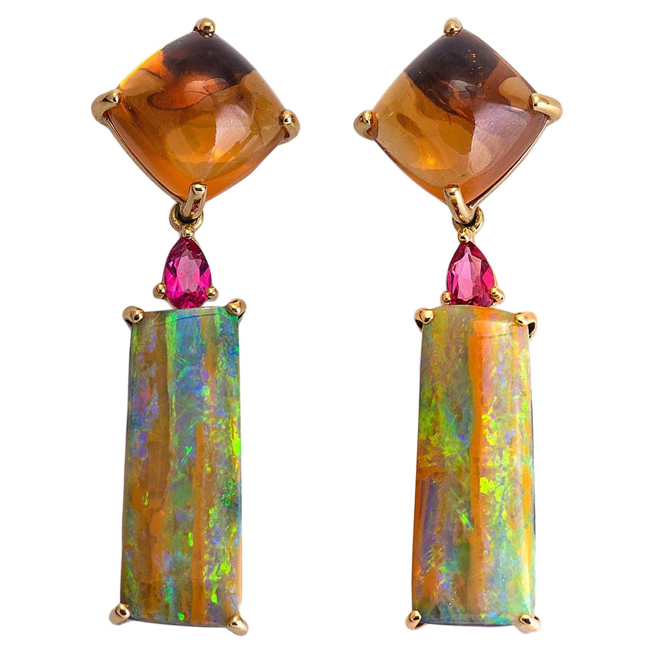 Antique Opal Earrings 249 For Sale at 1stdibs