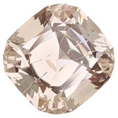 12.55 Carat Natural Loose Golden Topaz Cushion Shape Gem For Necklace Jewellery 