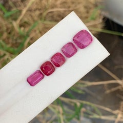 12.55 Carat Pretty Loose Rubellite Tourmaline Lot For Jewellery