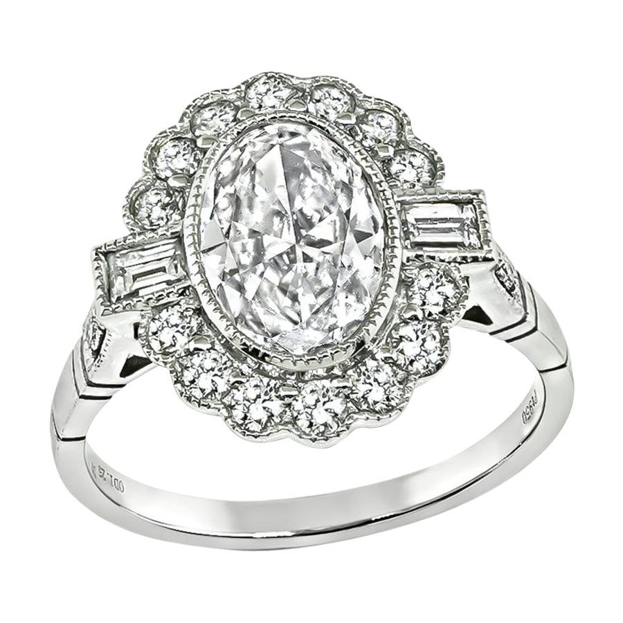 1,25 Karat Diamant-Verlobungsring
