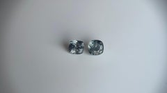 1.25ct Greenish grey Spinel (4.6x4.6x3.2/4.6x4.4x3.5)mm