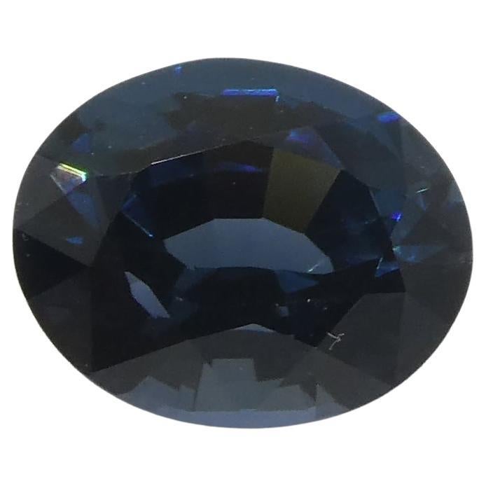 1.25ct Oval Blue Spinel from Burma