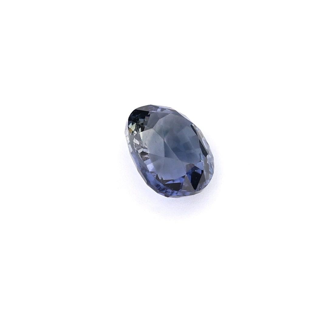 Certified 1.25ct Purple Sapphire Unheated Gemstone Ceylon Origin Ring Gemstone For Sale 5