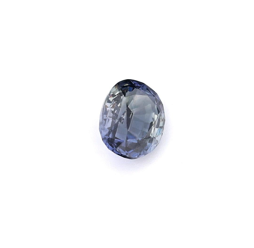 Certified 1.25ct Purple Sapphire Unheated Gemstone Ceylon Origin Ring Gemstone For Sale 6