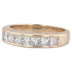 1.25ctw Diamond Men
s Wedding Band 14k Yellow Gold Size 10.25-10.75 Ring