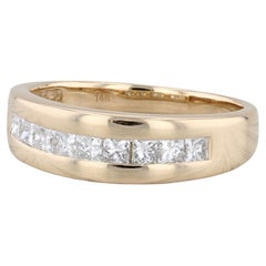 1,25 Karat Diamant Herren-Hochzeitsring 14k Gelbgold Größe 13 Ring