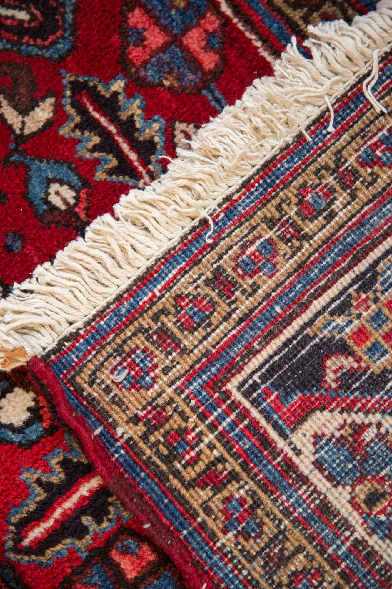 Persian Vintage Mehrivan Square Carpet For Sale
