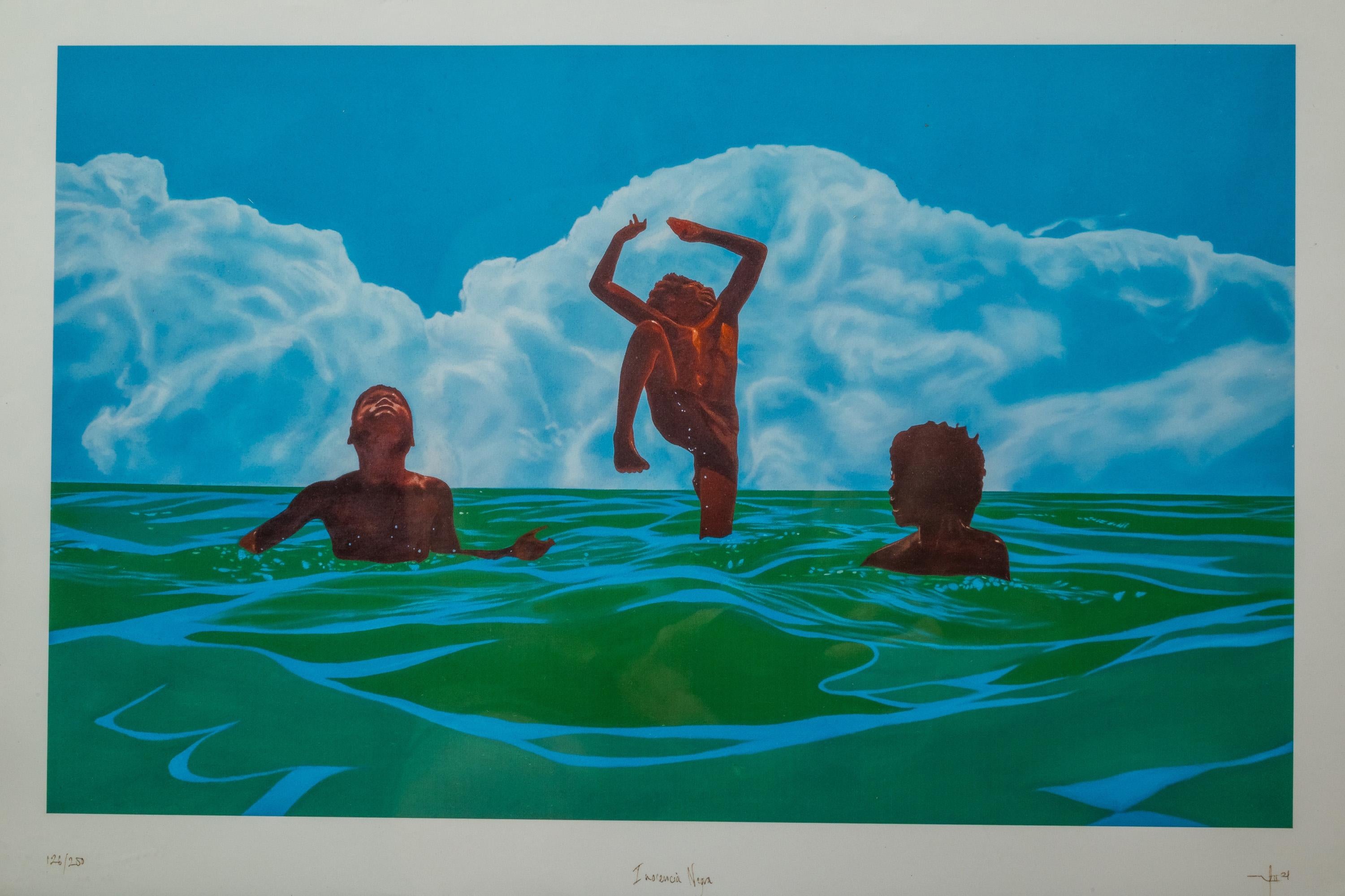 American 126/250 Signed Print 