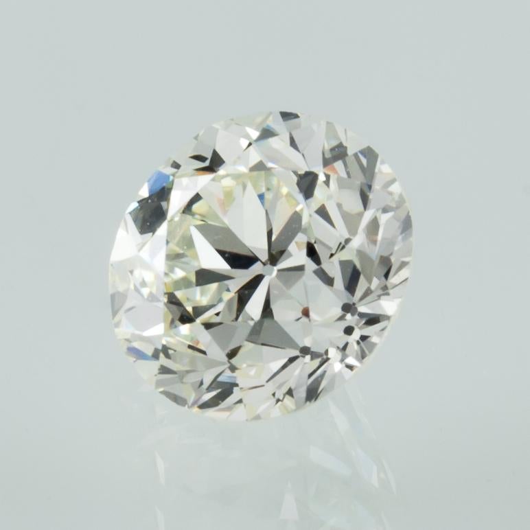 Taille ronde 1,26 carat Loose L / VVS2 Circular Brilliant Cut Diamond GIA Certified en vente