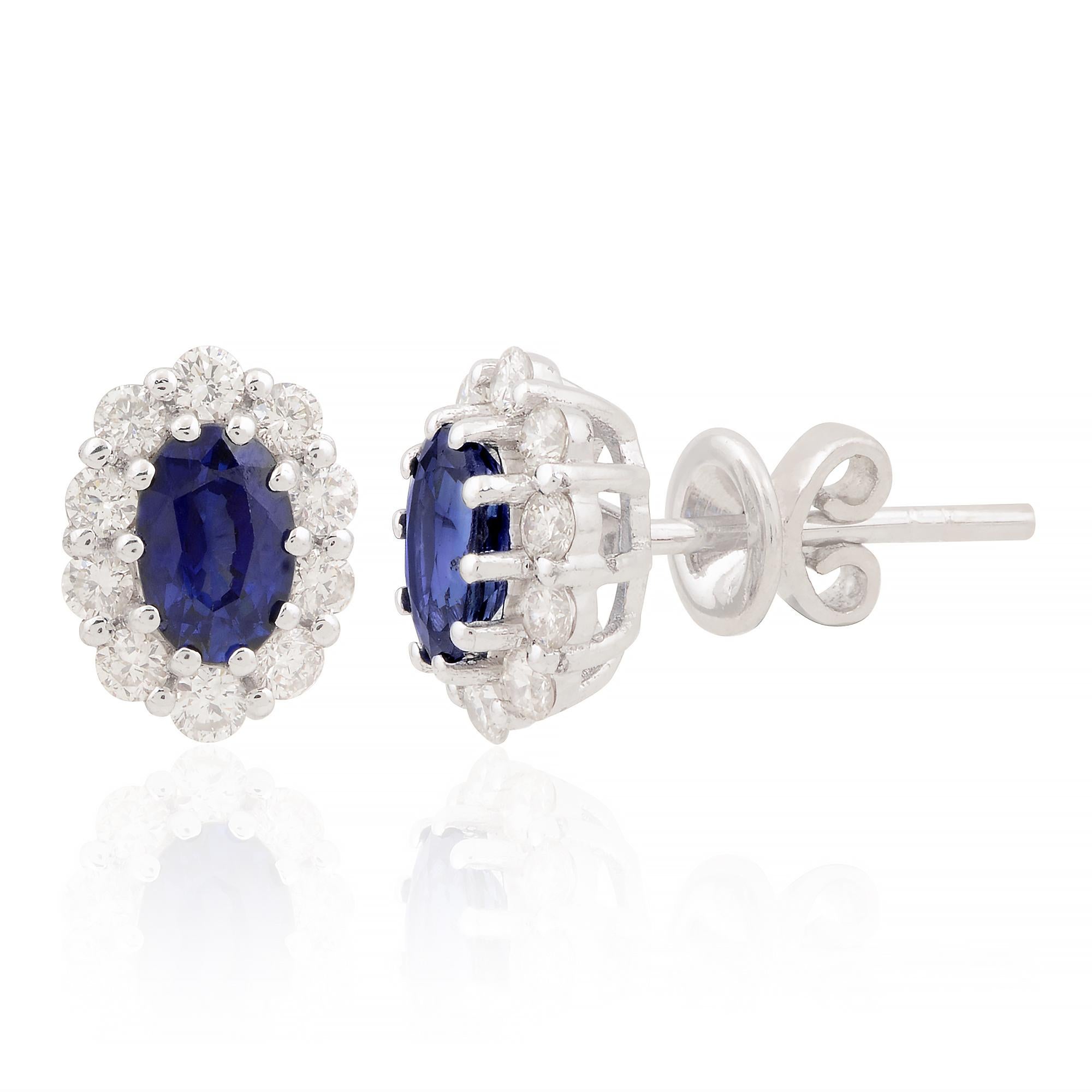 Código del Artículo :- SEE-1813E
Peso bruto :- 2,87 gm
Oro blanco macizo 18k Peso :- 2.50 gm
Peso del Diamante Natural :- 0.60 ct  ( CLARIDAD MEDIA DEL DIAMANTE SI1-SI2 Y COLOR H-I )
Zafiro Azul Peso :- 1.26 ct
Longitud de los pendientes :- 10 mm