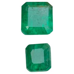 Smeraldo verde vivo da 1.26 carati, pacco di gemme naturali sfuse - Taglio smeraldo