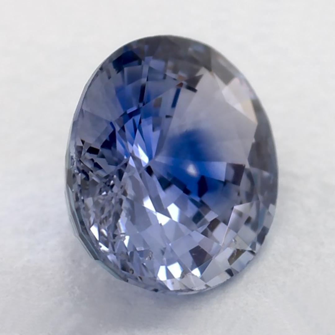 Oval Cut 1.26 Ct Blue Sapphire Oval Loose Gemstone For Sale