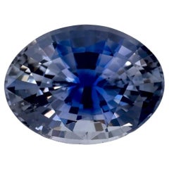 1.26 Ct Blue Sapphire Oval Loose Gemstone