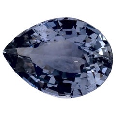 1.26 Ct Blue Sapphire Pear Loose Gemstone