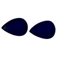 1.26 Ct Blue Sapphire Pear Loose Gemstone 1.26 Ct Blue Sapphire Pear Loose Gemstone