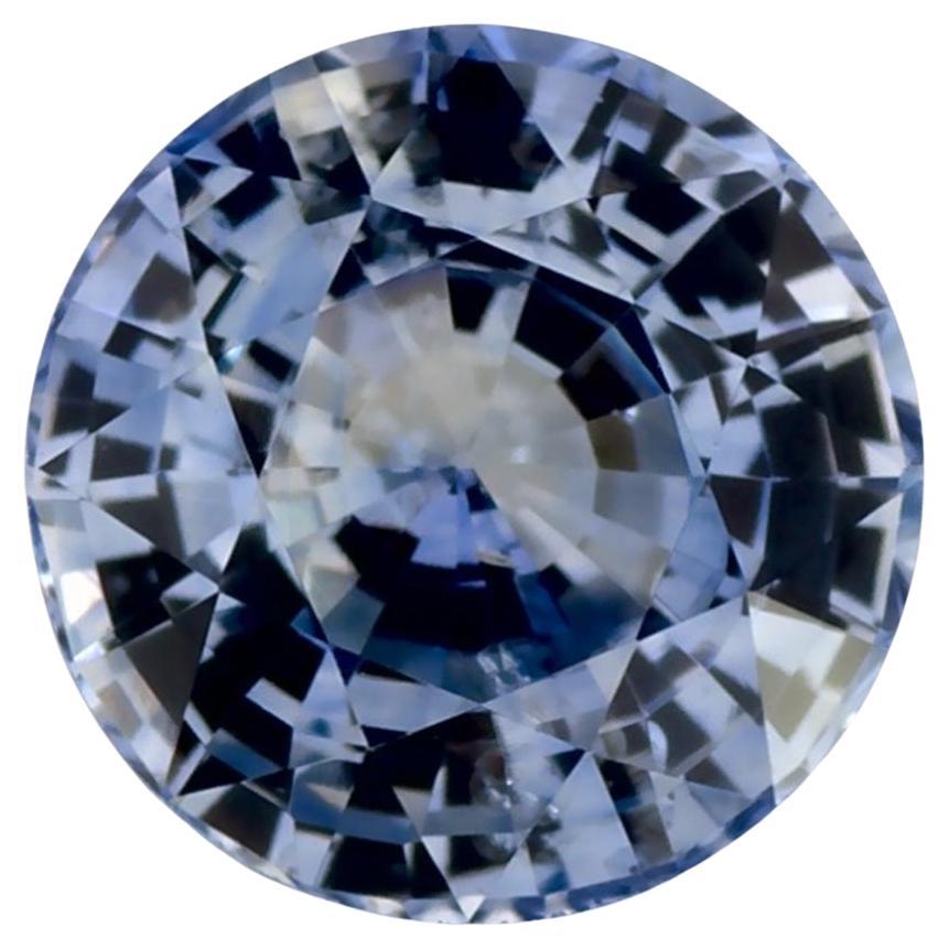 1.26 ct Zafiro Azul Redondo Gema Suelta