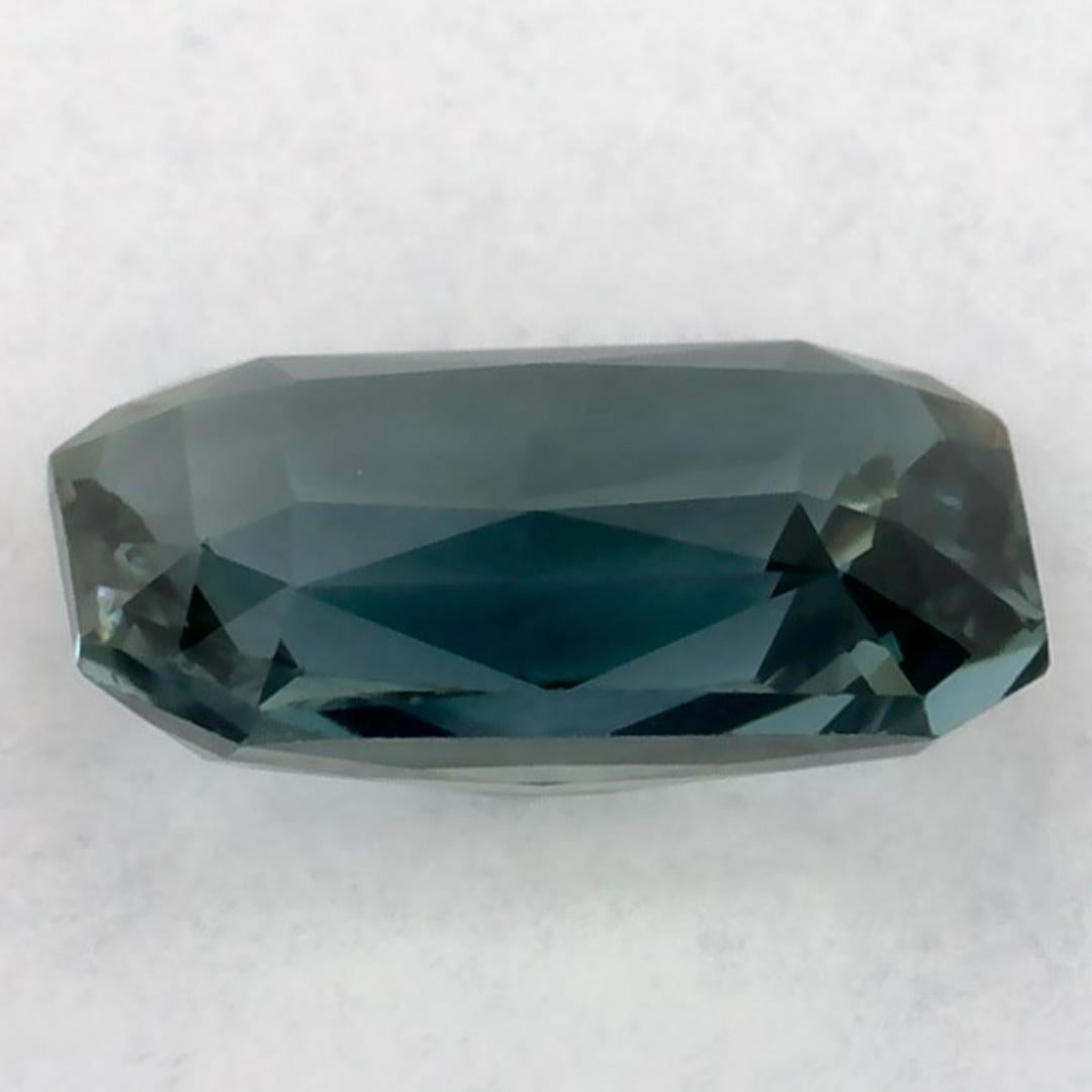 1.26 Ct Green Sapphire Octagon Cut Loose Gemstone Neuf - En vente à Fort Lee, NJ